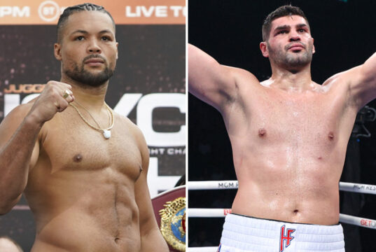 Joe Joyce faces Filip Hrgovic on April 5 in Manchester Photo Credit: Stephen Dunkley/Queensberry/Ed Mulholland/Matchroom