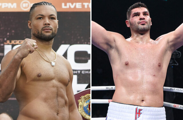 Joe Joyce will face Filip Hrgovic on April 5 in Manchester photo Credit: Stephen Dunkley/Queensberry/Ed Mulholland/Matchroom