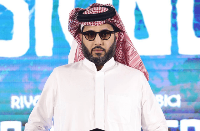 Turki Alalshikh is a man with big plans (Photo Credit: DAZN)