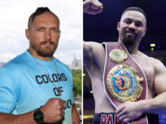 Oleksandr Usyk has been ordered to defend his WBO heavyweight title against Joseph Parker Photo Credit: Mark Robinson Matchroom Boxing