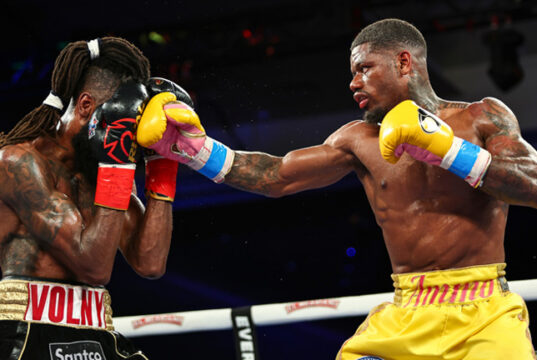 Austin 'Ammo' Williams overcame Patrice Volny in Orlando Photo Credit: Melina Pizano/Matchroom