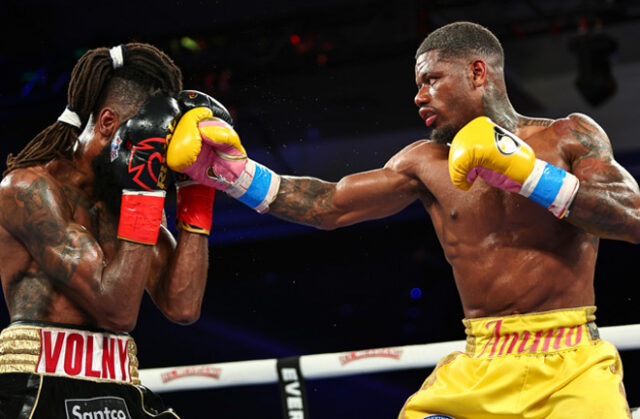 Austin 'Ammo' Williams overcame Patrice Volny in Orlando Photo Credit: Melina Pizano/Matchroom