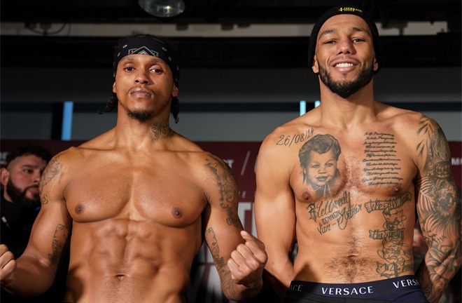 Yarde and Arthur fight for a third time on April 26 Photo Credit: Stephen Dunkley/Queensberry Promotions